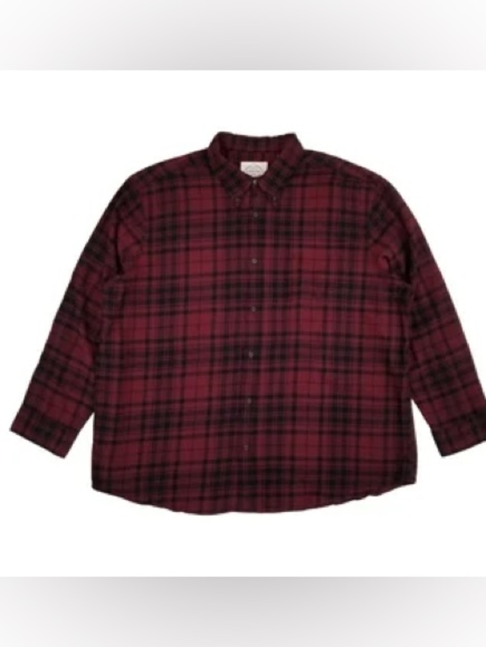 Ridgecut Toughwear Men's Red Plaid Button-Up Shirt Size XLT